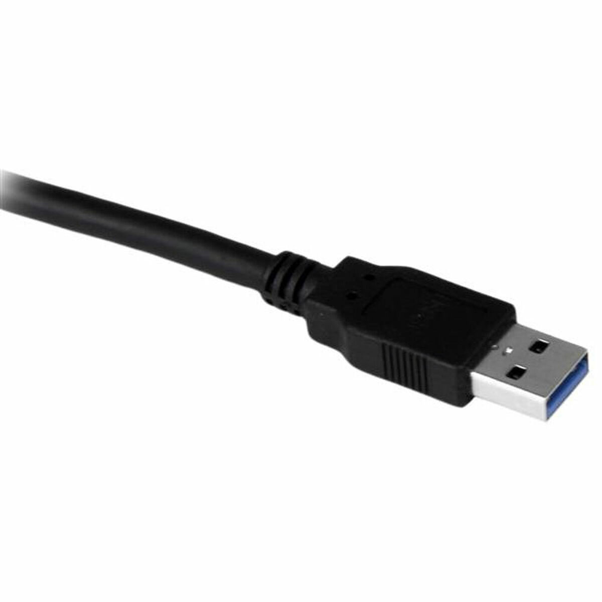 USB Kabelis Startech USB3SEXT5DKB Melns